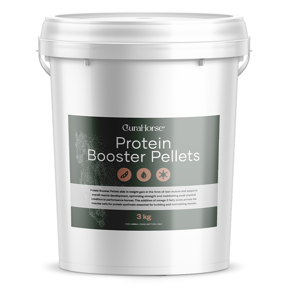 Curahorse Protein Booster Pellets For Horses for Horse Supplies