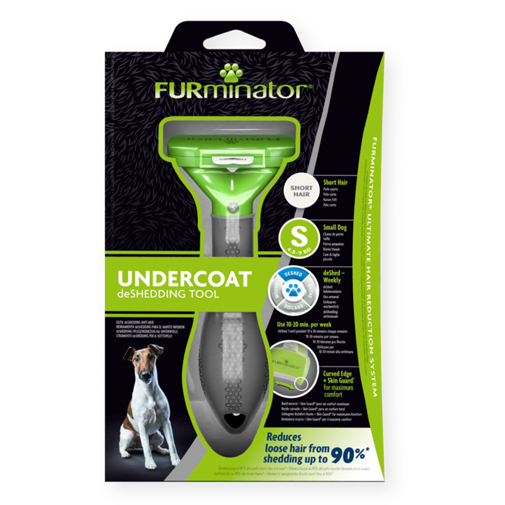 Furminator Undercoat Deshedding Tool for Short Hair Dogs