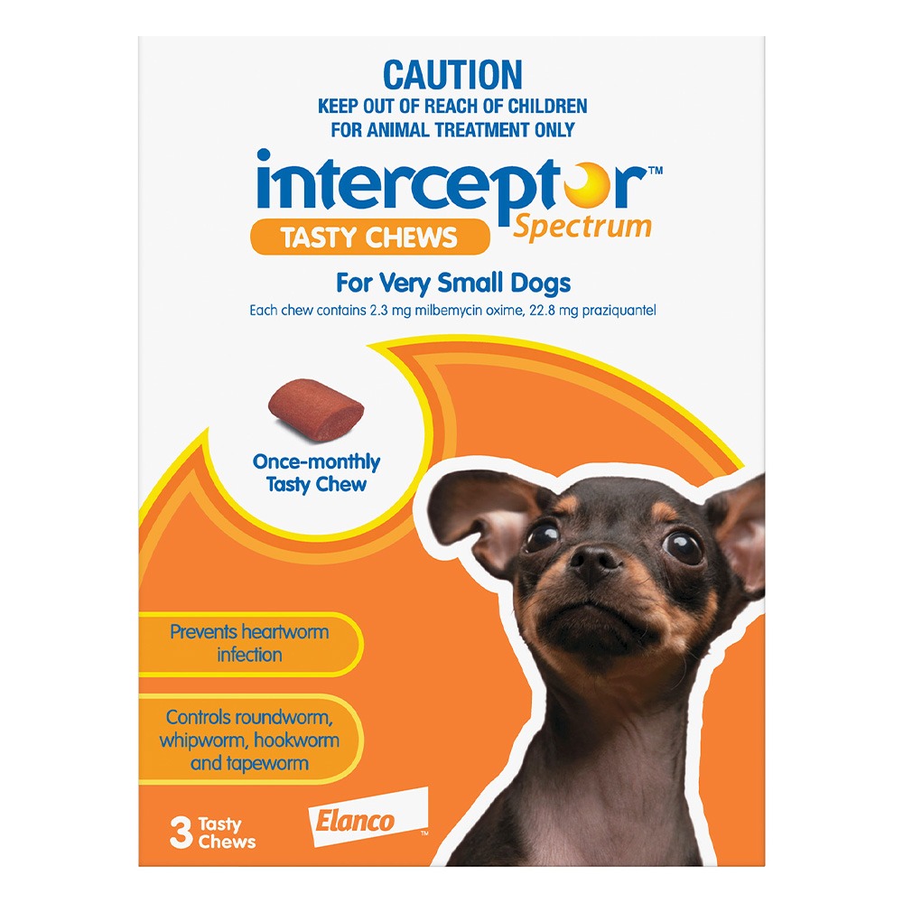 Interceptor Spectrum Tasty Chews for Dog Supplies
