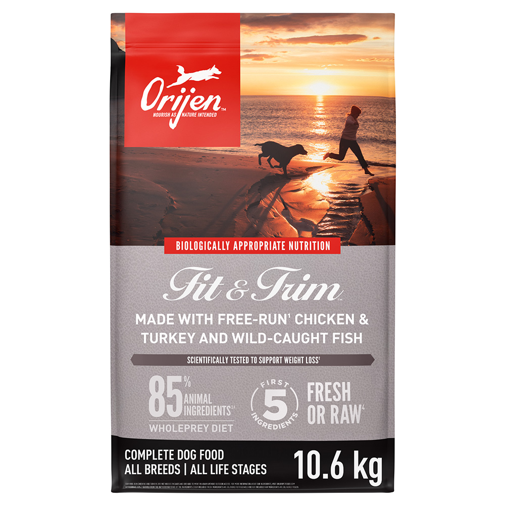 Orijen Fit & Trim All Breeds Chicken & Turkey and Wild-Caught Fish Complete Dry Dog Food