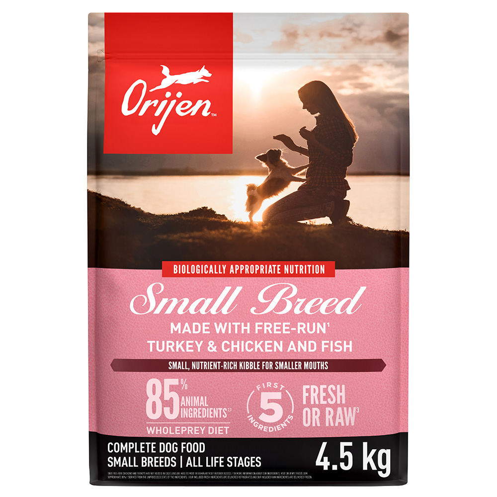 Orijen Small Breed Turkey & Chicken and Fish Complete Dry Dog Food