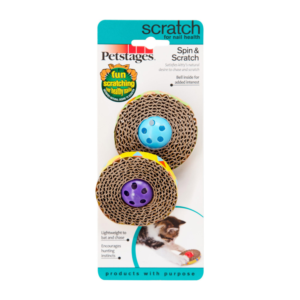 Petstages Scratch & Groom Cat Scratcher  1 Pack