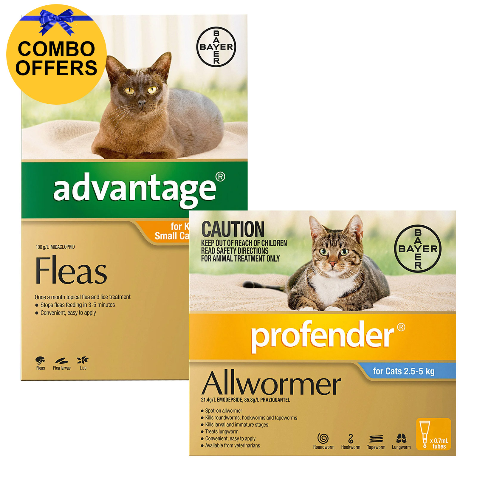 Advantage & Profender Cat Combo