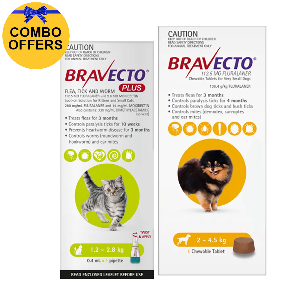 Bravecto Plus & Bravecto Combo