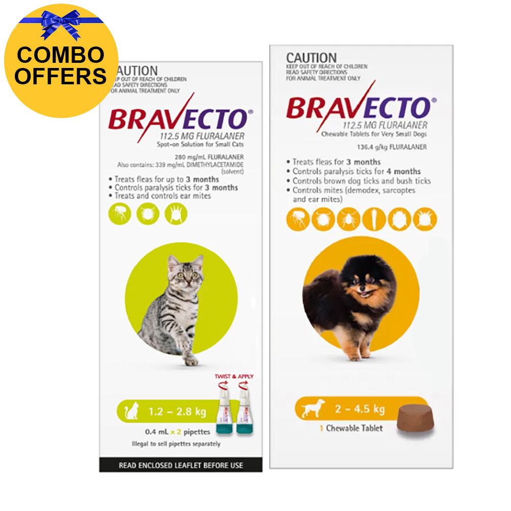 Bravecto Spot On & Bravecto Combo
