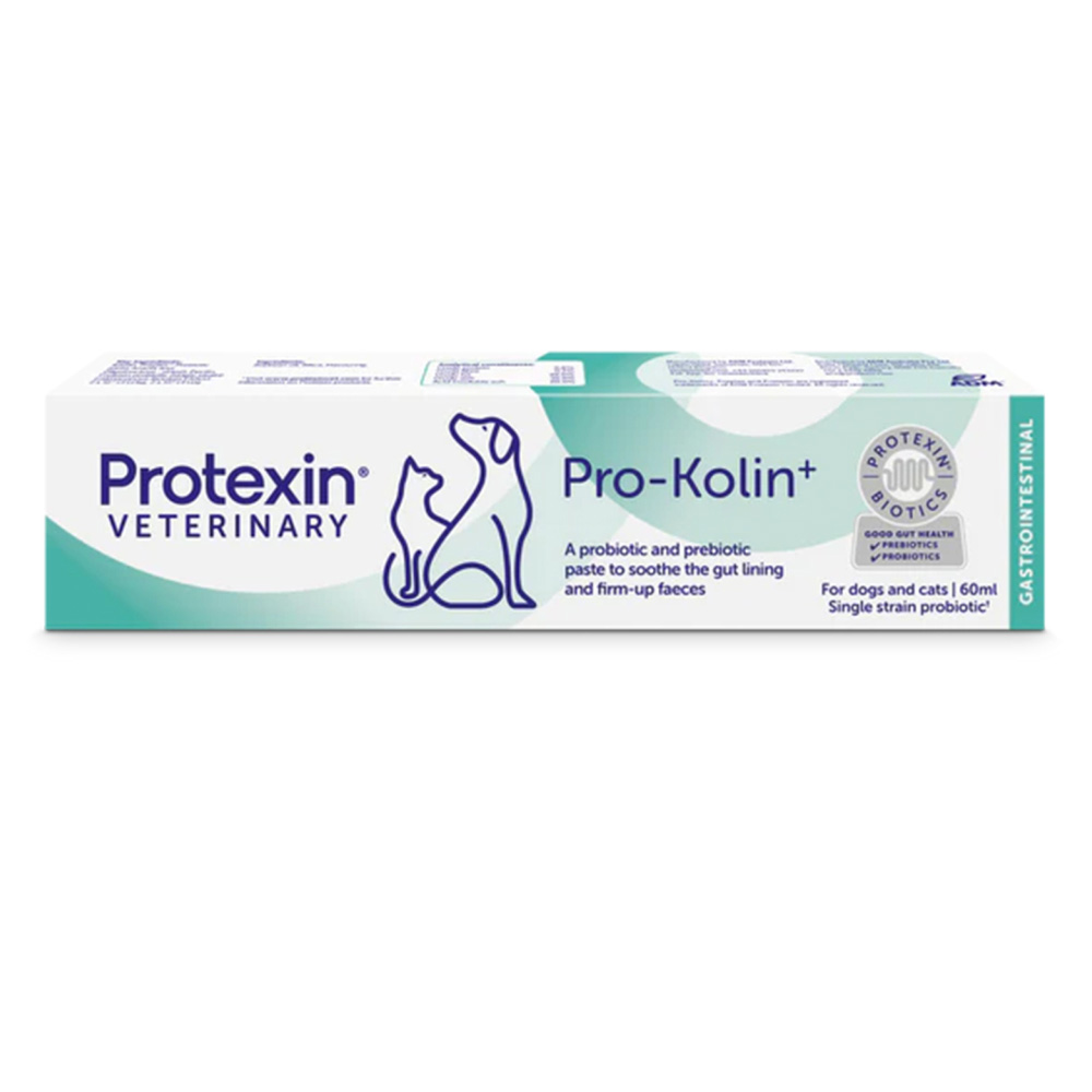 Protexin Veterinary Pro-Kolin+ Probiotic And Prebiotic Paste For Dogs And Cats  60 Ml