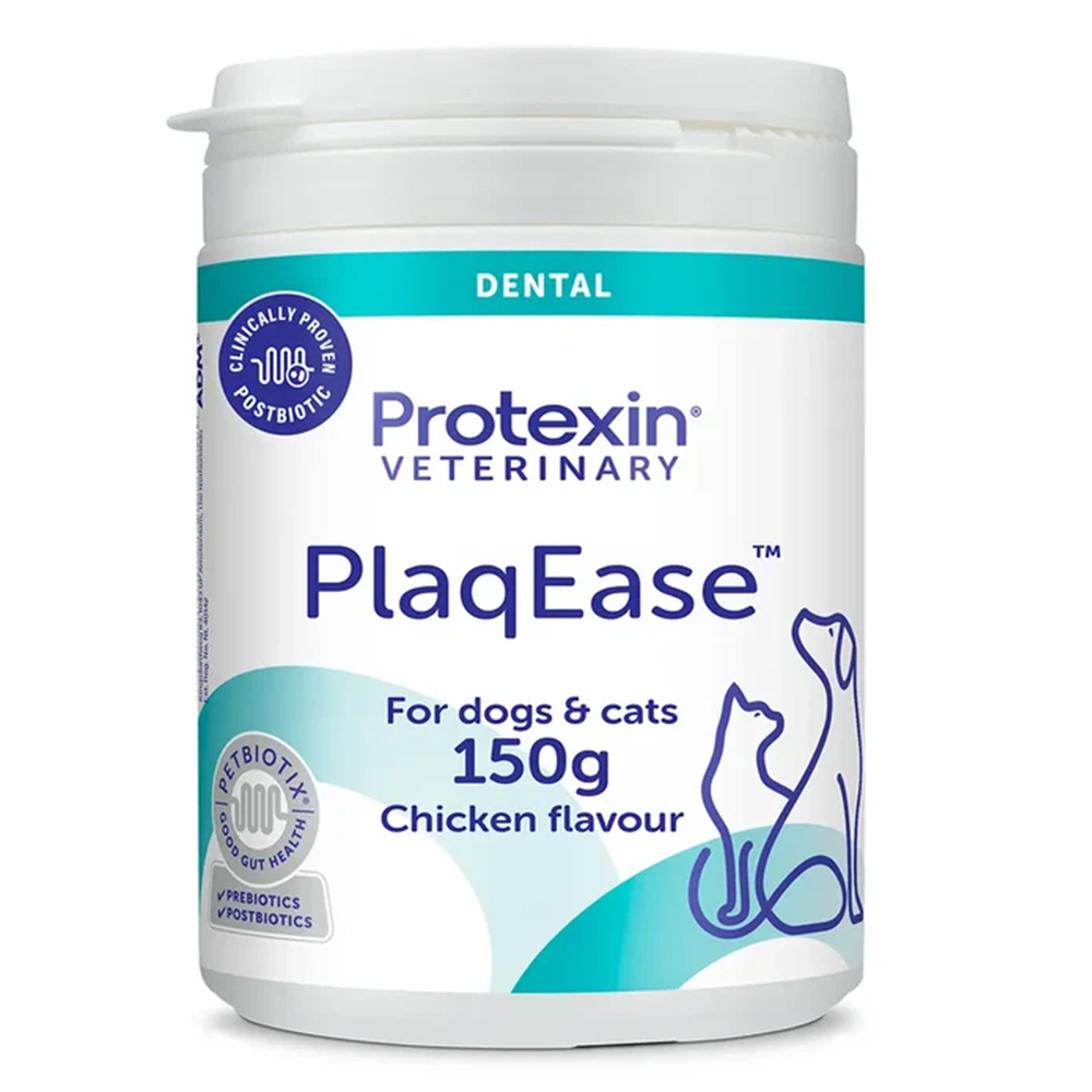 Protexin Veterinary PlaqEase Pre & Postbiotic Dental Powder for Dogs and Cats