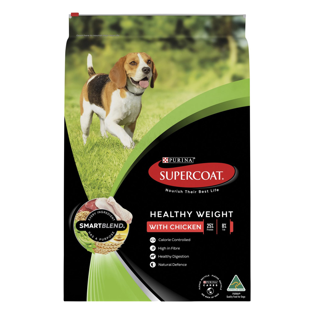 Supercoat SmartBlend With Chicken Healthy Weight Adult Dry Dog Food