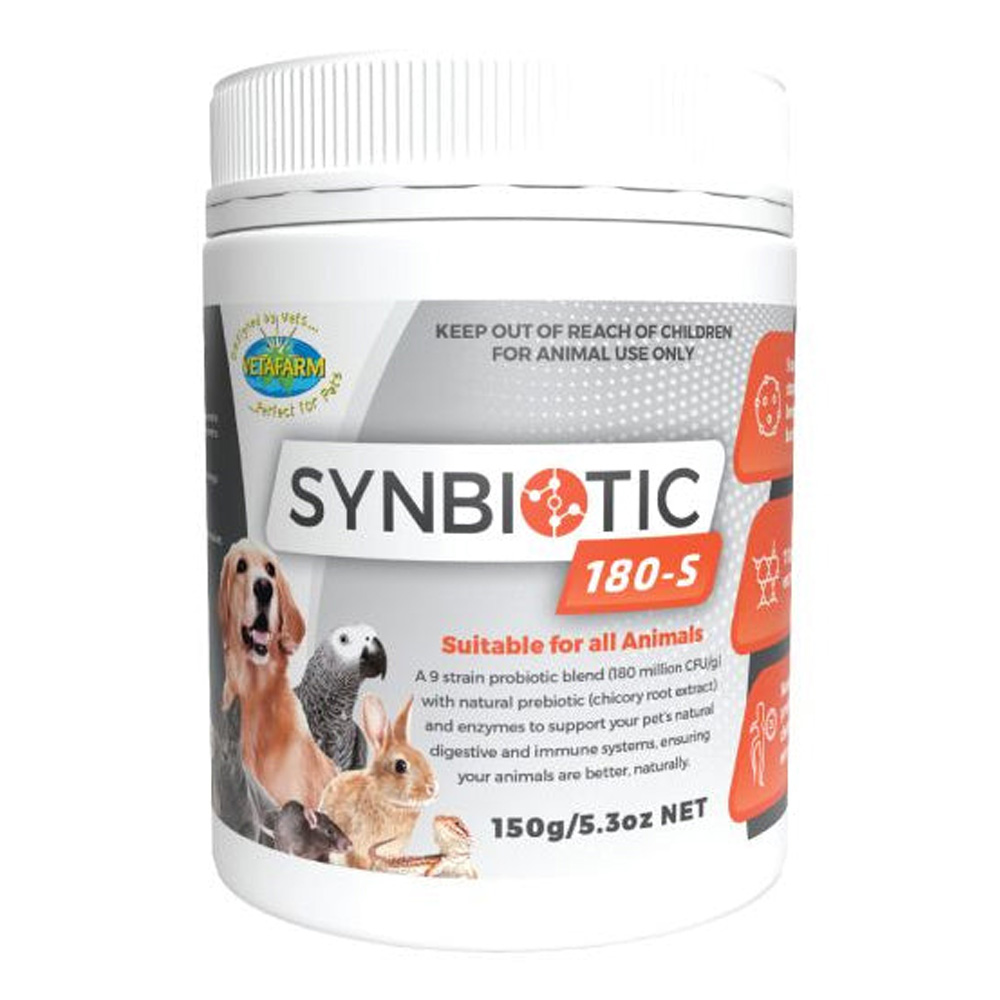 Vetafarm Synbiotic 180-S Suitable for All Animals for Dog Supplies