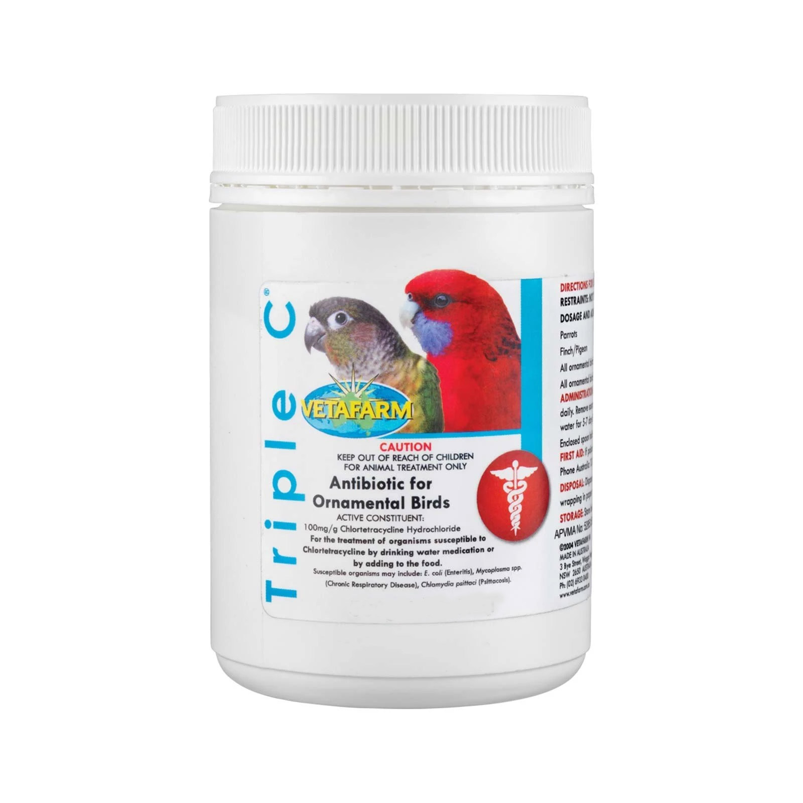 Vetafarm Triple C Antibiotic for Birds