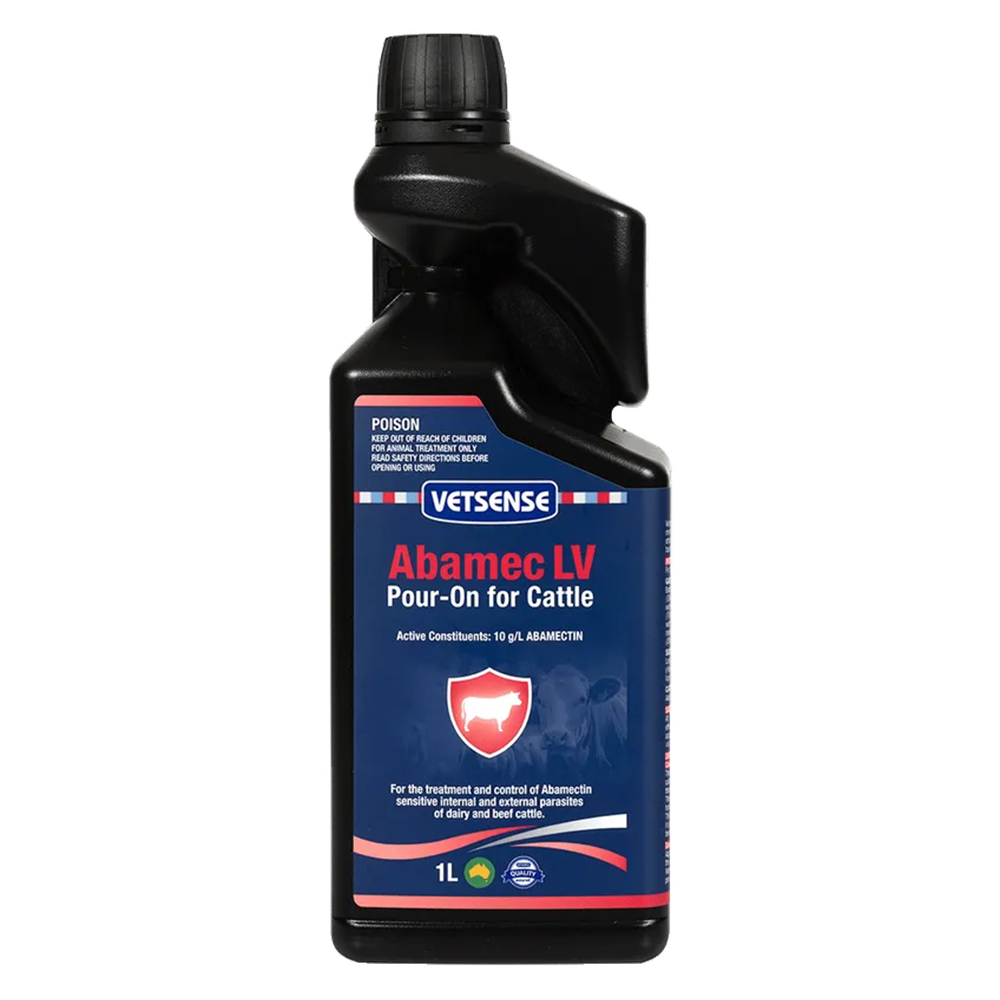 Vetsense Abamec LV Pour-On for Cattle