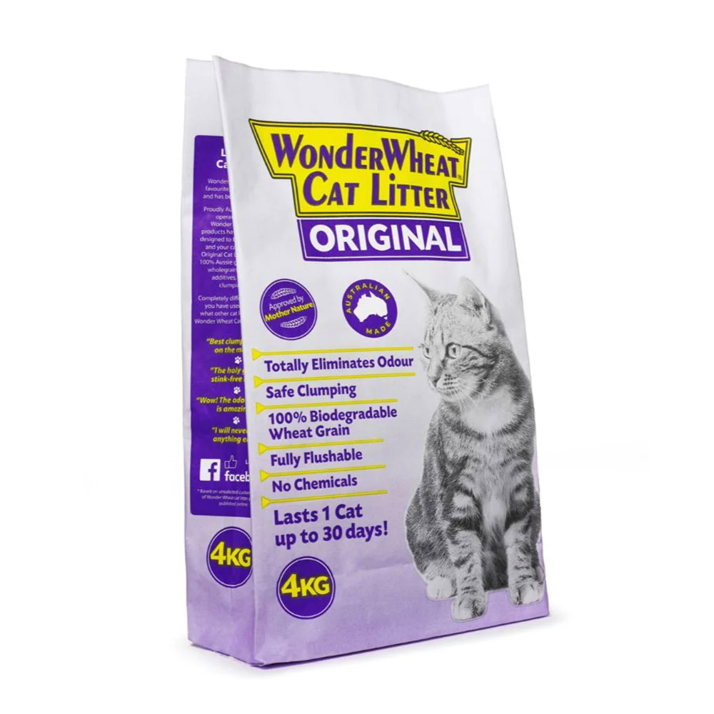 Wonder Wheat Cat Litter Original for Cat Supplies