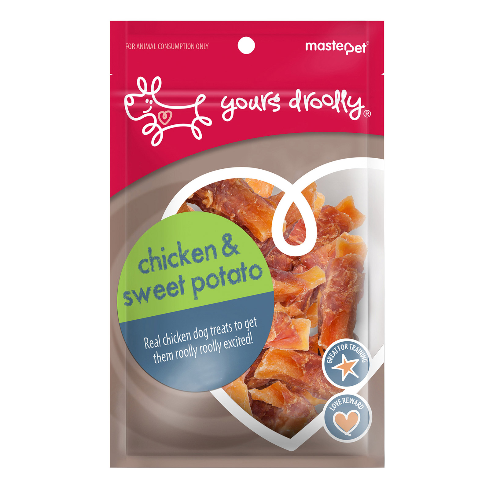 Yours Droolly Chicken & Sweet Potato Dog Treats (110 Gm) 1 Pack