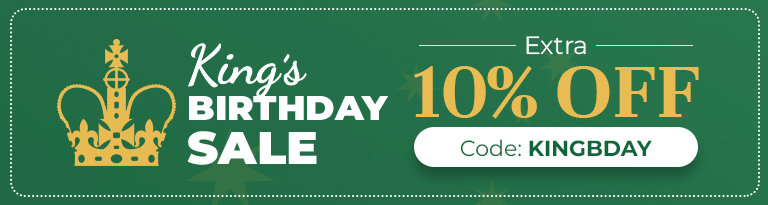 Kings Birthday Sale