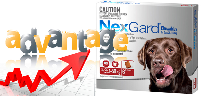 What are the Advantages of NexGard Chewables Vetsupply