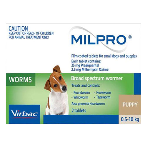 Buy Milpro Wormer for Dogs 5 25 kg Online