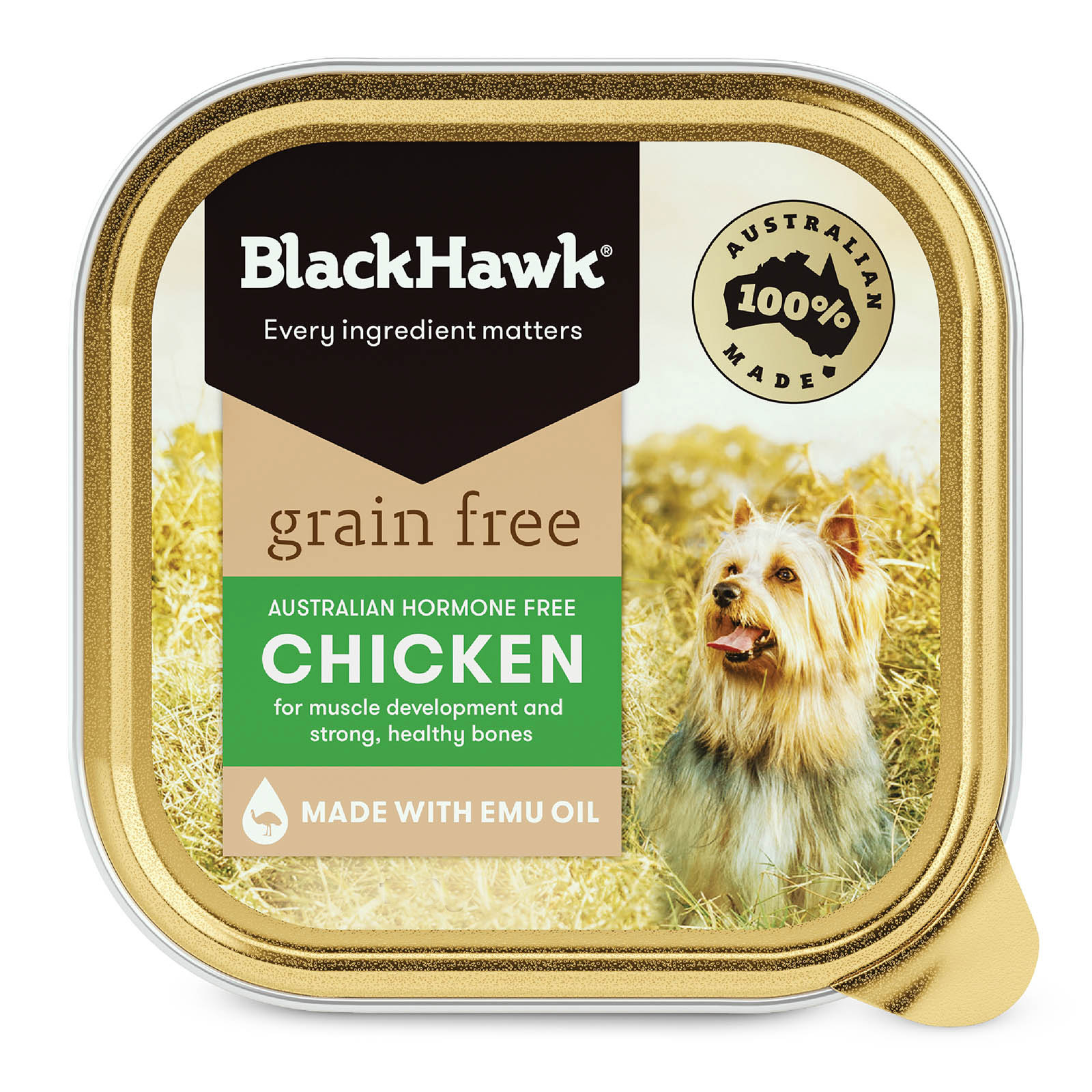 Buy Black Hawk Grain Free Chicken Canned Wet Dog Food 100 gm Online