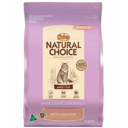 Buy Nutro Natural Choice Adult Cat Wholesome Essentials Salmon Formula