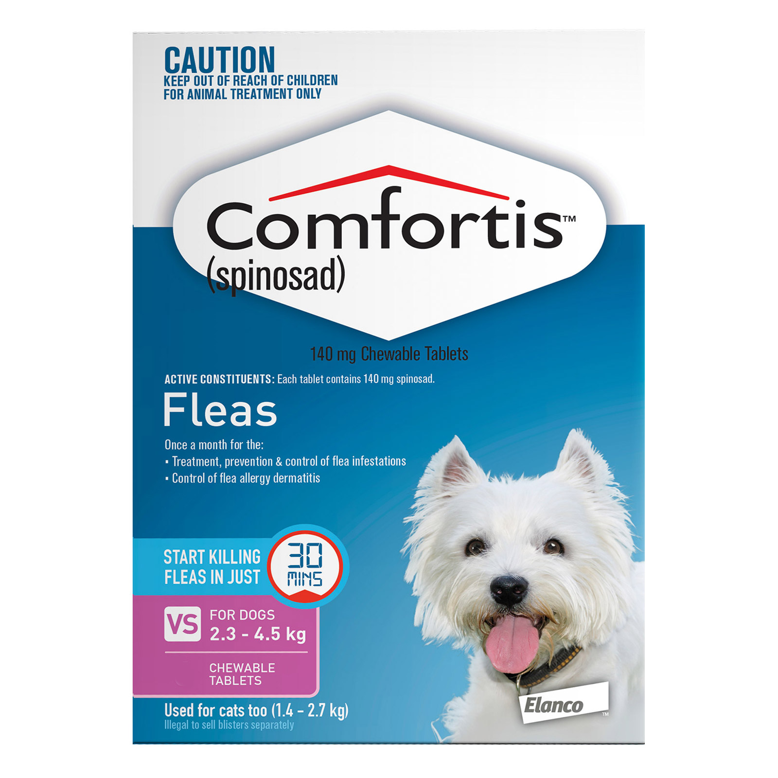 Comfortis for Dogs Buy Comfortis Chewable Flea Tablets for Dogs