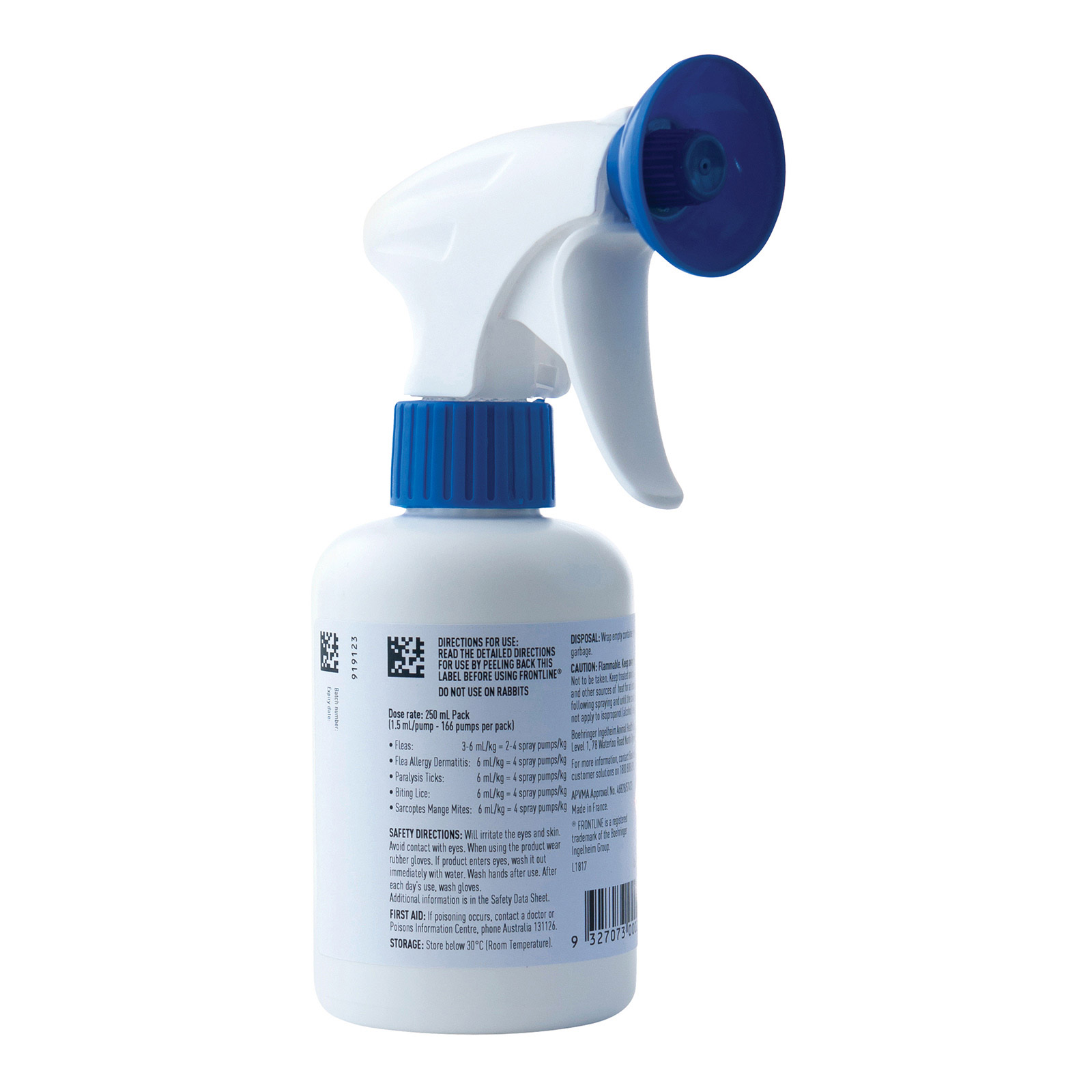 frontline pump spray