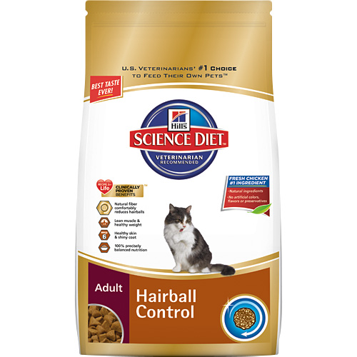 Buy Hills Science Diet Adult Hairball Control Light Feline Dry Online