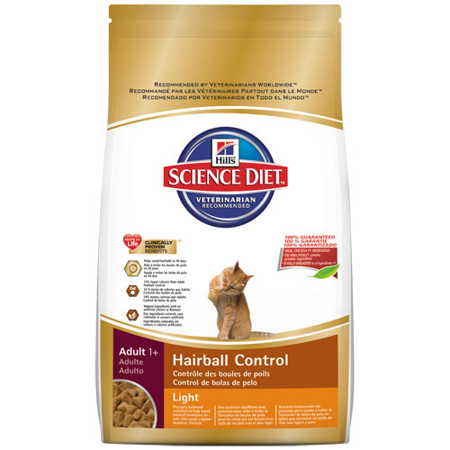 Buy Hills Science Diet Adult Hairball Control Light Feline Dry Online