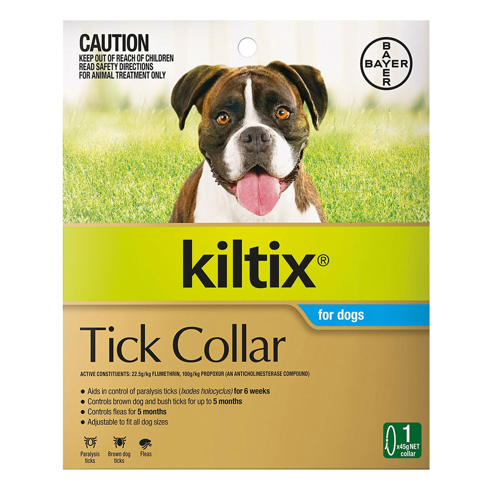 Buy Kiltix Tick Collar For Dogs (Fits For All) Online