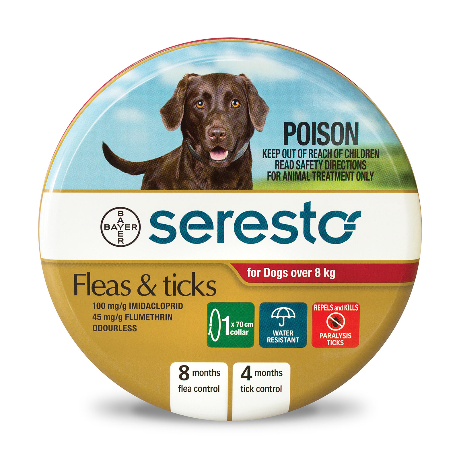 Buy Advantage Seresto Flea And Tick Collar For Dogs VetSupply