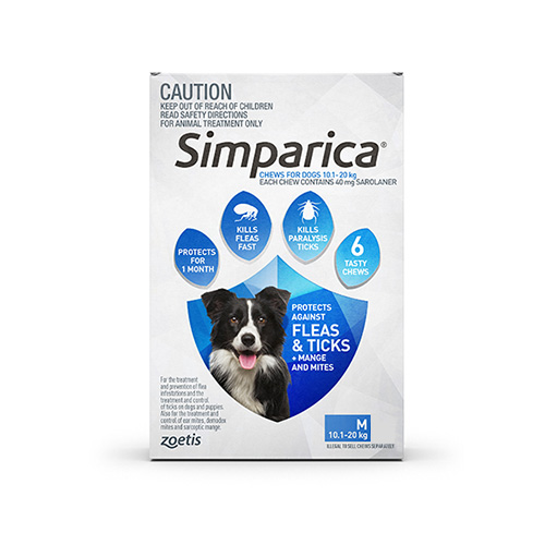 simparica chewable tablets