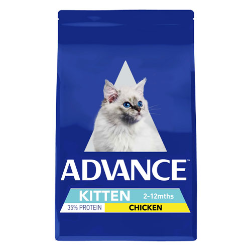 Advance Kitten Growth with Chicken Dry