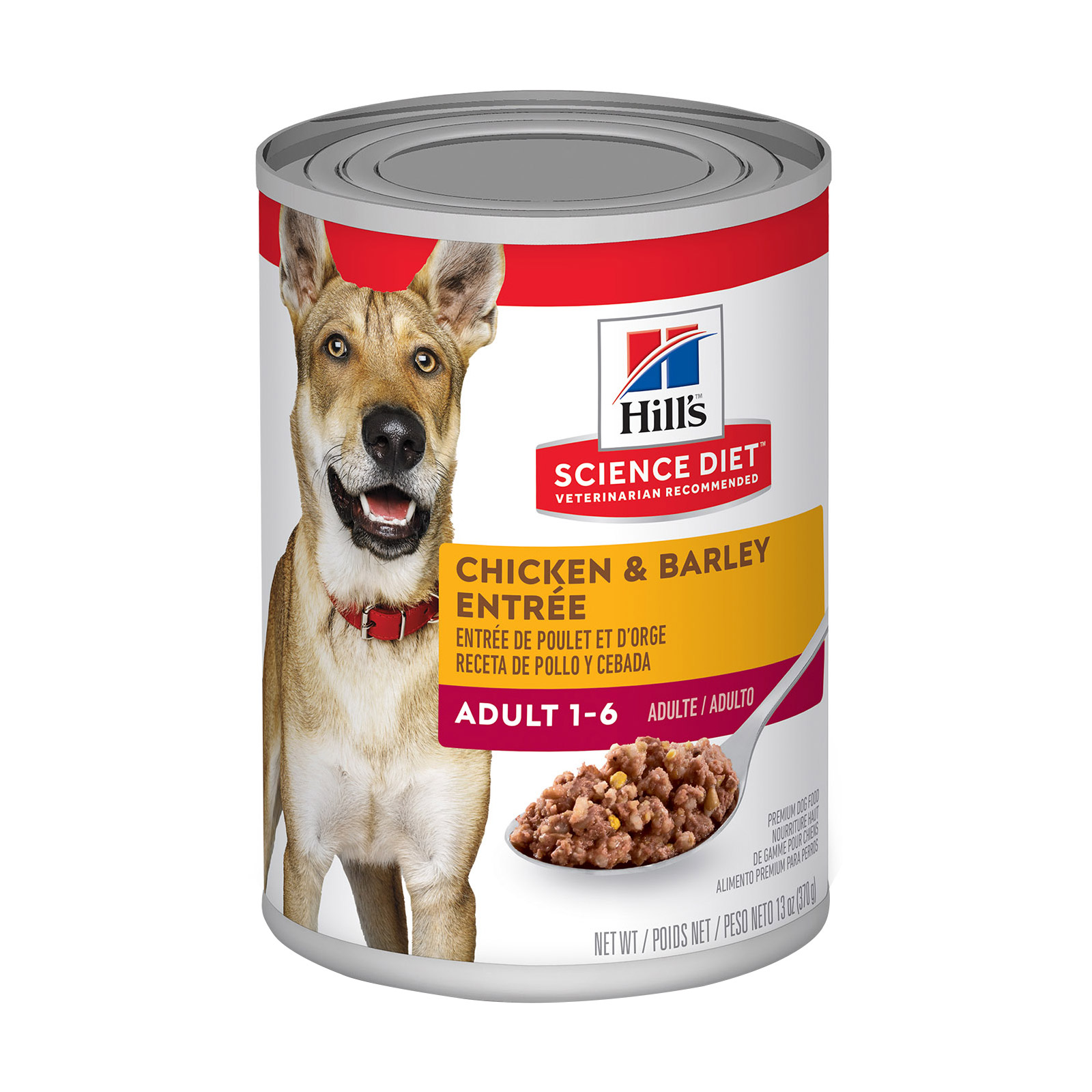 Hill's Science Diet Adult Chicken & Barley Entrée Canned Dog Food