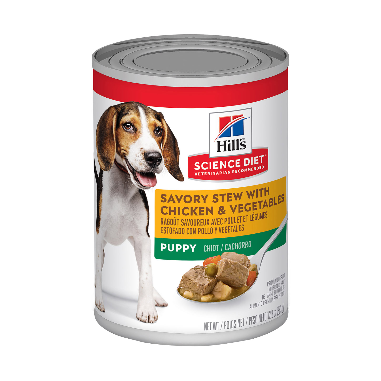 Hill's Science Diet Puppy Savory Stew Chicken & Vegetable Canned Dog Food