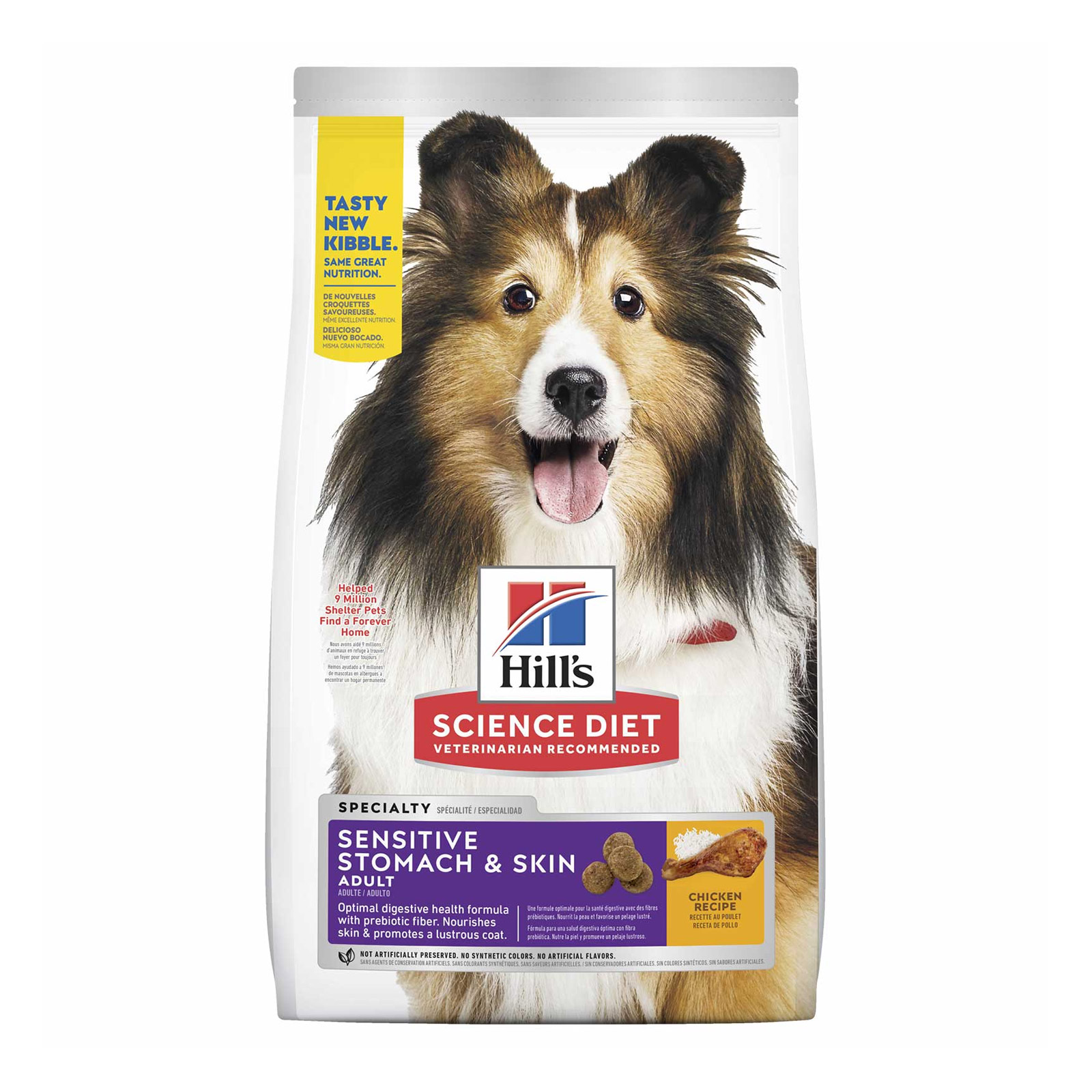 Hill's Science Diet Adult Sensitive Stomach & Skin Chicken Dry Dog Food