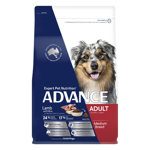 Advance Adult Medium Breed Lamb with Rice Dry Dog Food