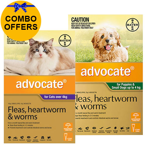Advocate for Cats Over 4 kg + Advocate for Dogs