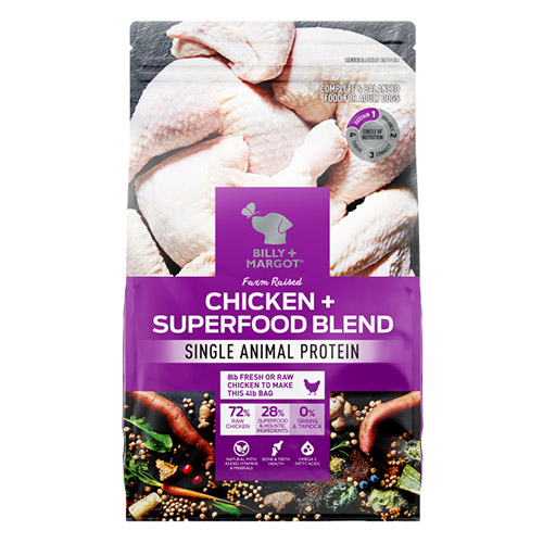 Billy & Margot Dog Adult Chicken and Superfood
