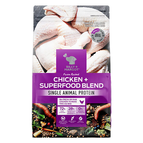 Billy & Margot Dog Adult Morsels in Gravy Chicken with Superfood