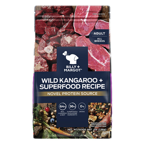 Billy & Margot Adult Wild Kangaroo and Superfood Dog Food