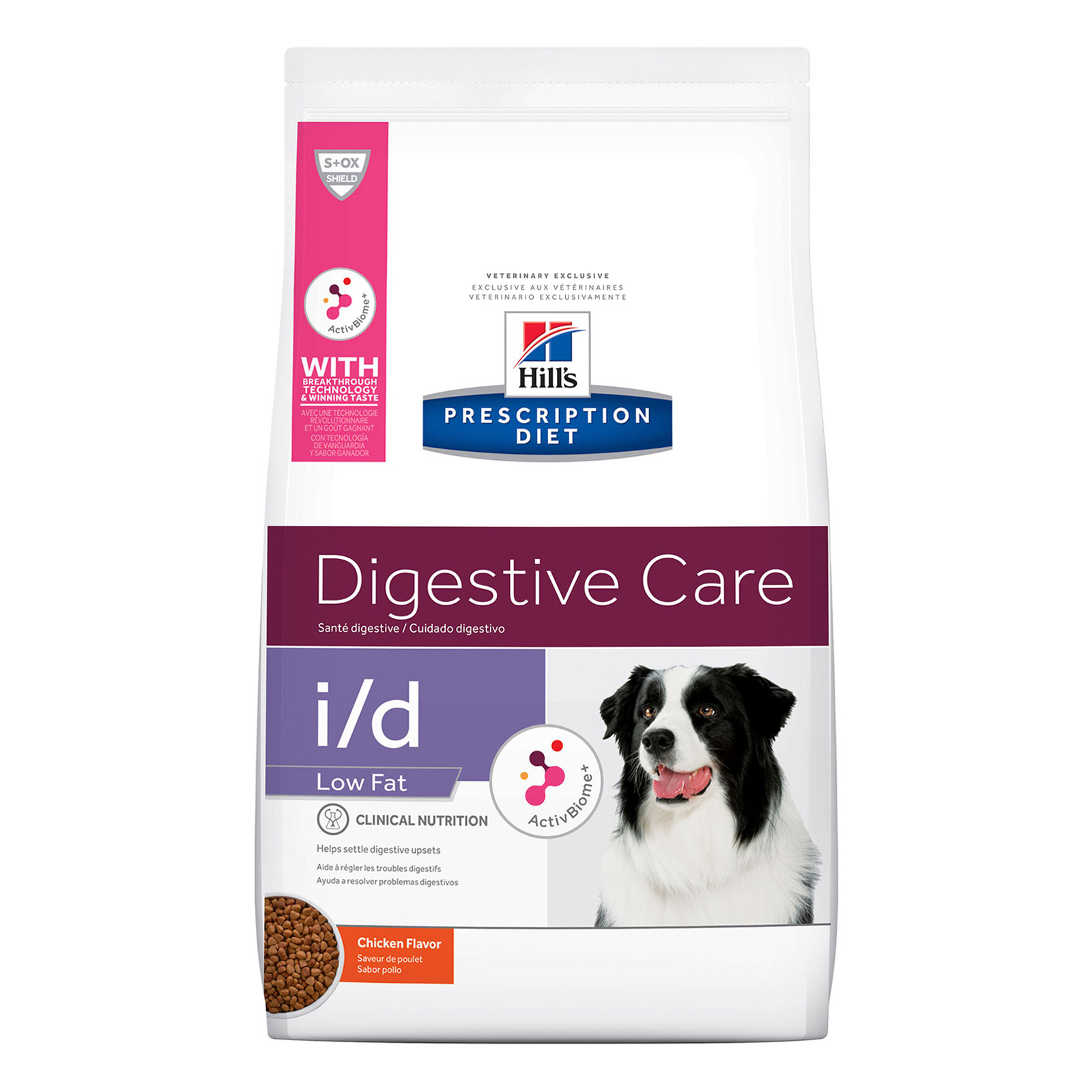 Hill's Prescription Diet i/d Low Fat Digestive Care with Chicken Dry Dog Food