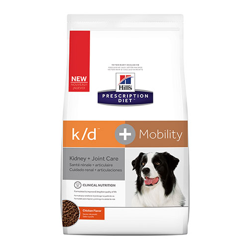 Hill's Prescription Diet k/d + Mobility Chicken Dry Dog Food
