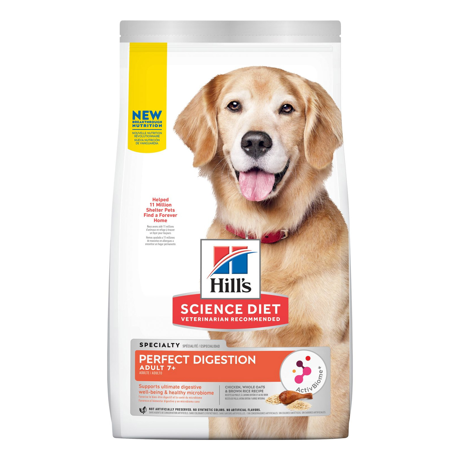 Hill’s Science Diet Adult 7+ Perfect Digestion Dog Food
