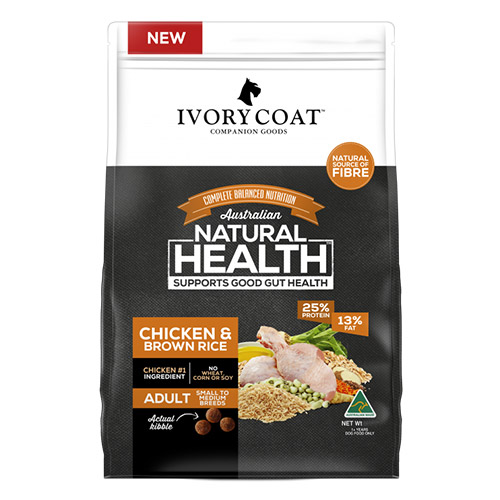 Ivory Coat Dog Adult Chicken and Brown Rice