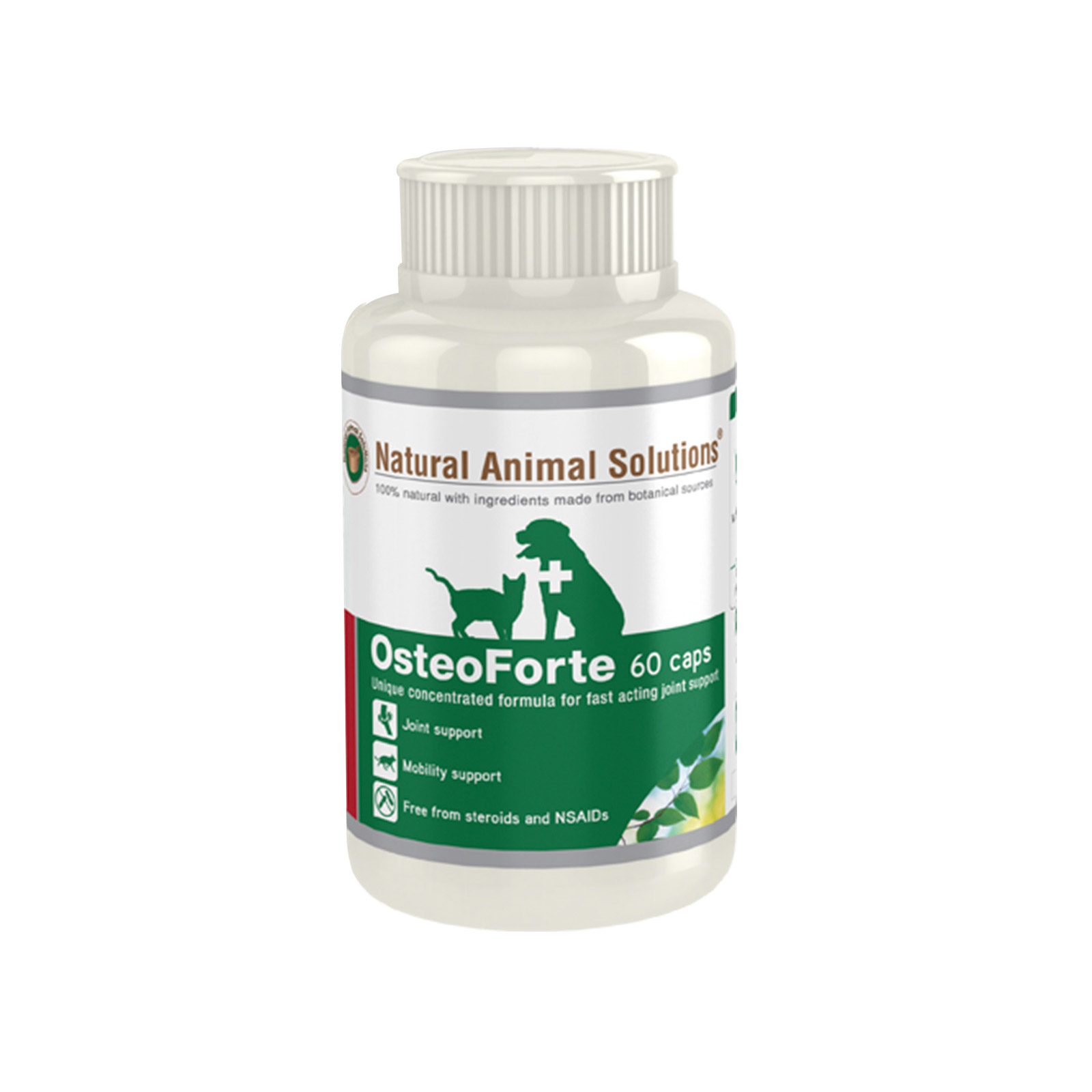 Natural Animal Solutions Osteoforte  For Cats 60 Capsule