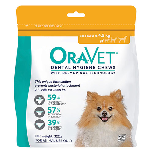 oravet sizes