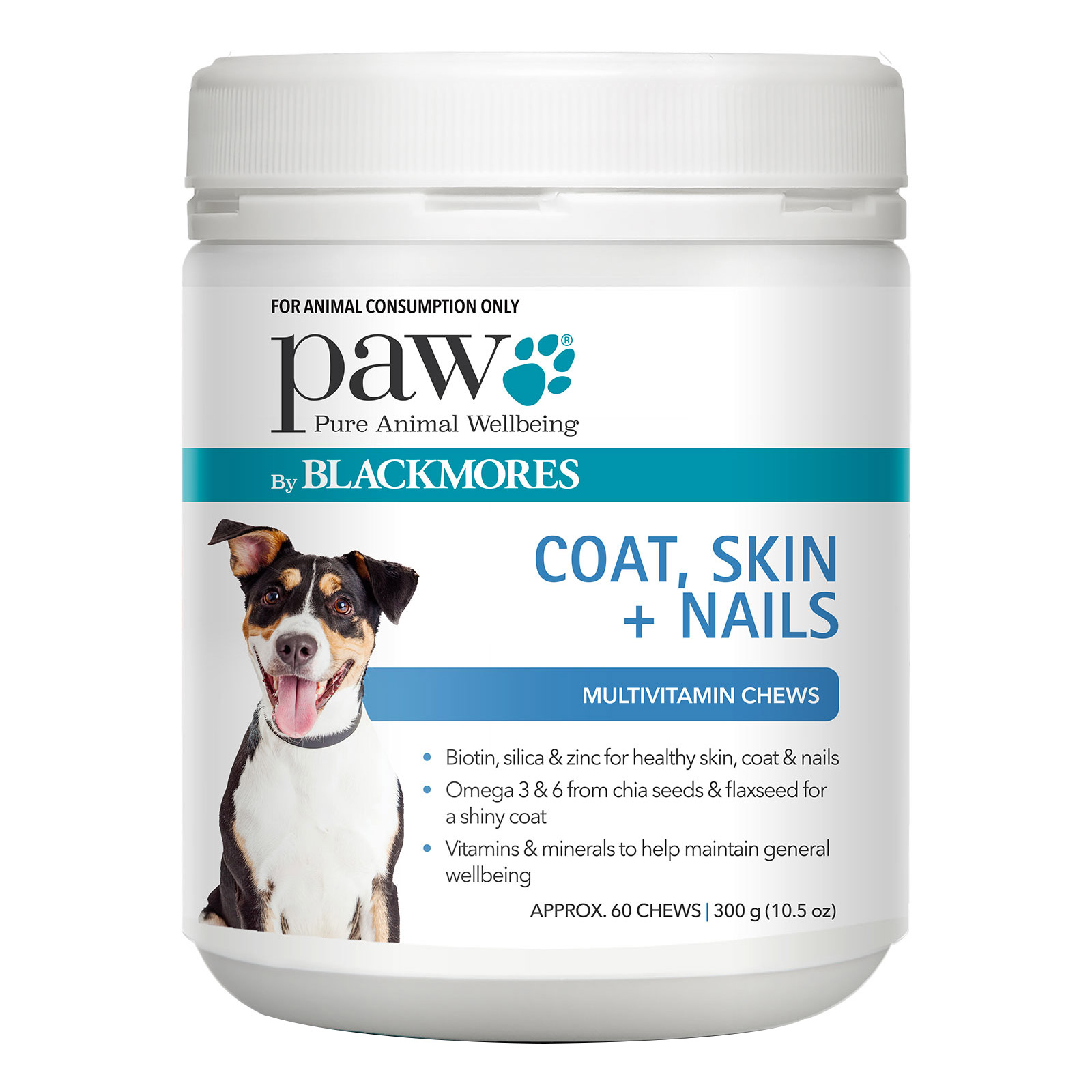 Paw Coat, Skin & Nails Multivitamin Chews 300 Gm 1 Pack Special Clearance Sale (Extra 20% Off)