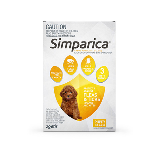 simparica chewable tablets