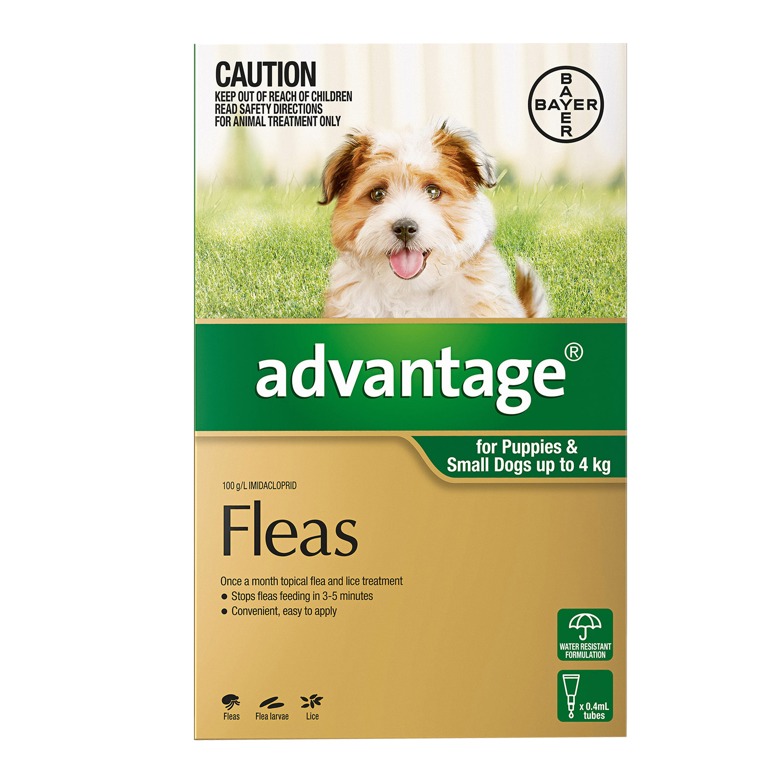 advantage flea drops for dogs