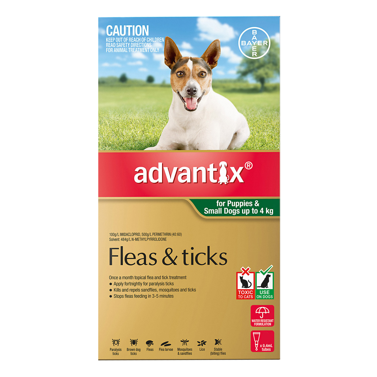 advantix flea spray