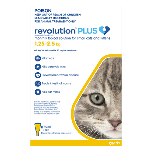 Revolution Plus for Cats - Flea, Tick & Worming