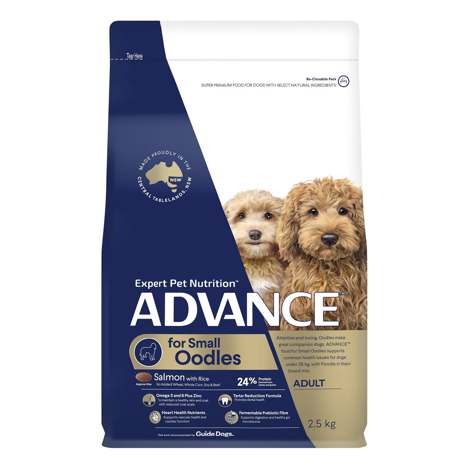 Buy Advance Oodles Small Breed Adult Salmon With Rice Dry Dog Food Online